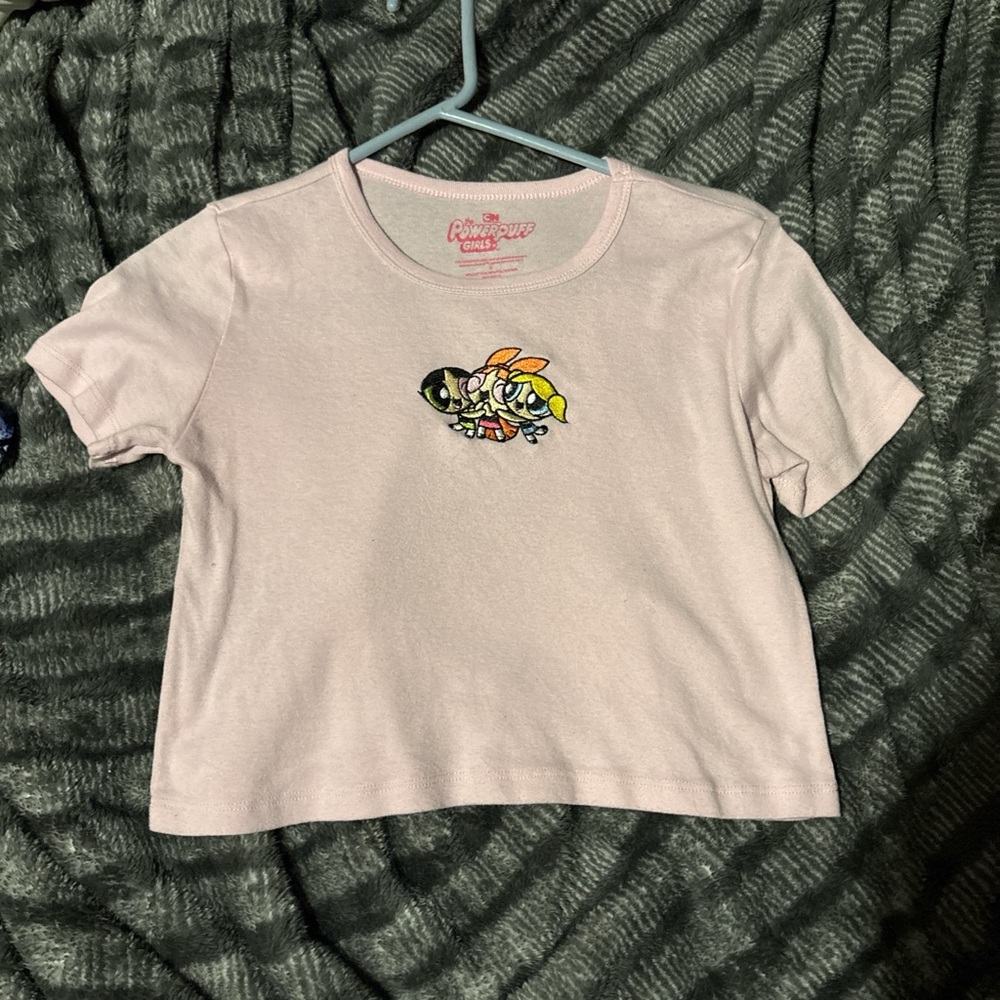 Pink Powerpuff girls crop top